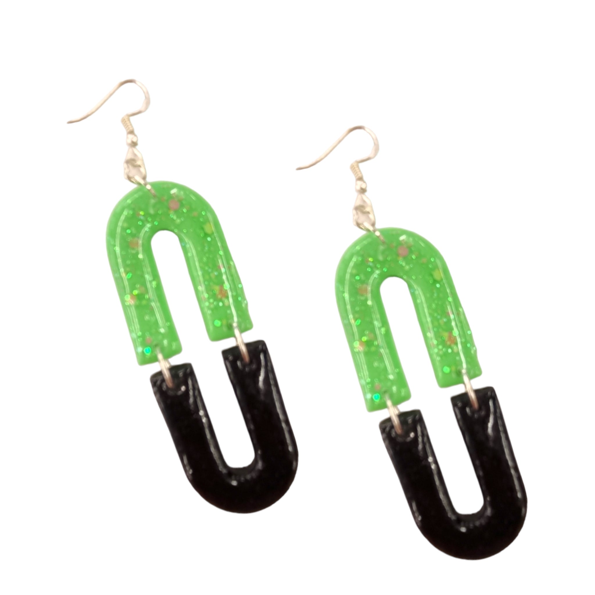Korvakorut, Glitter Circuit Green and Black