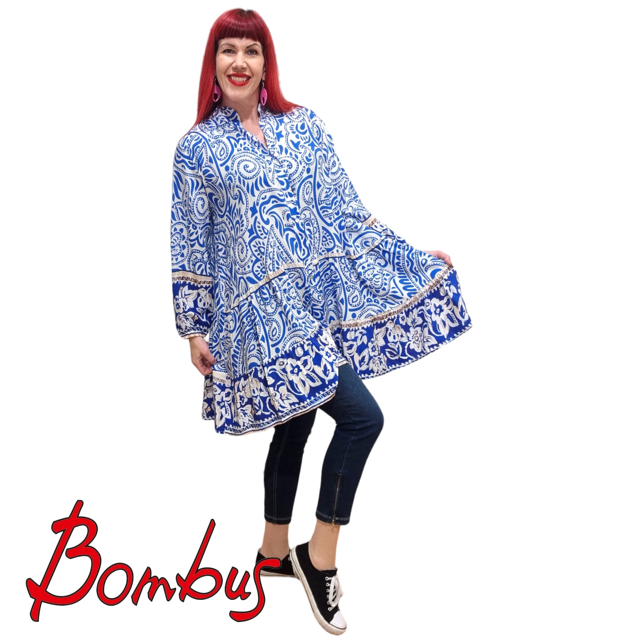 Tunika, Grace Blue