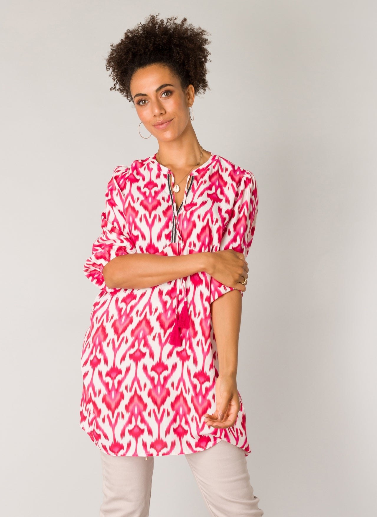 Tunika Garina Red Multi Colour