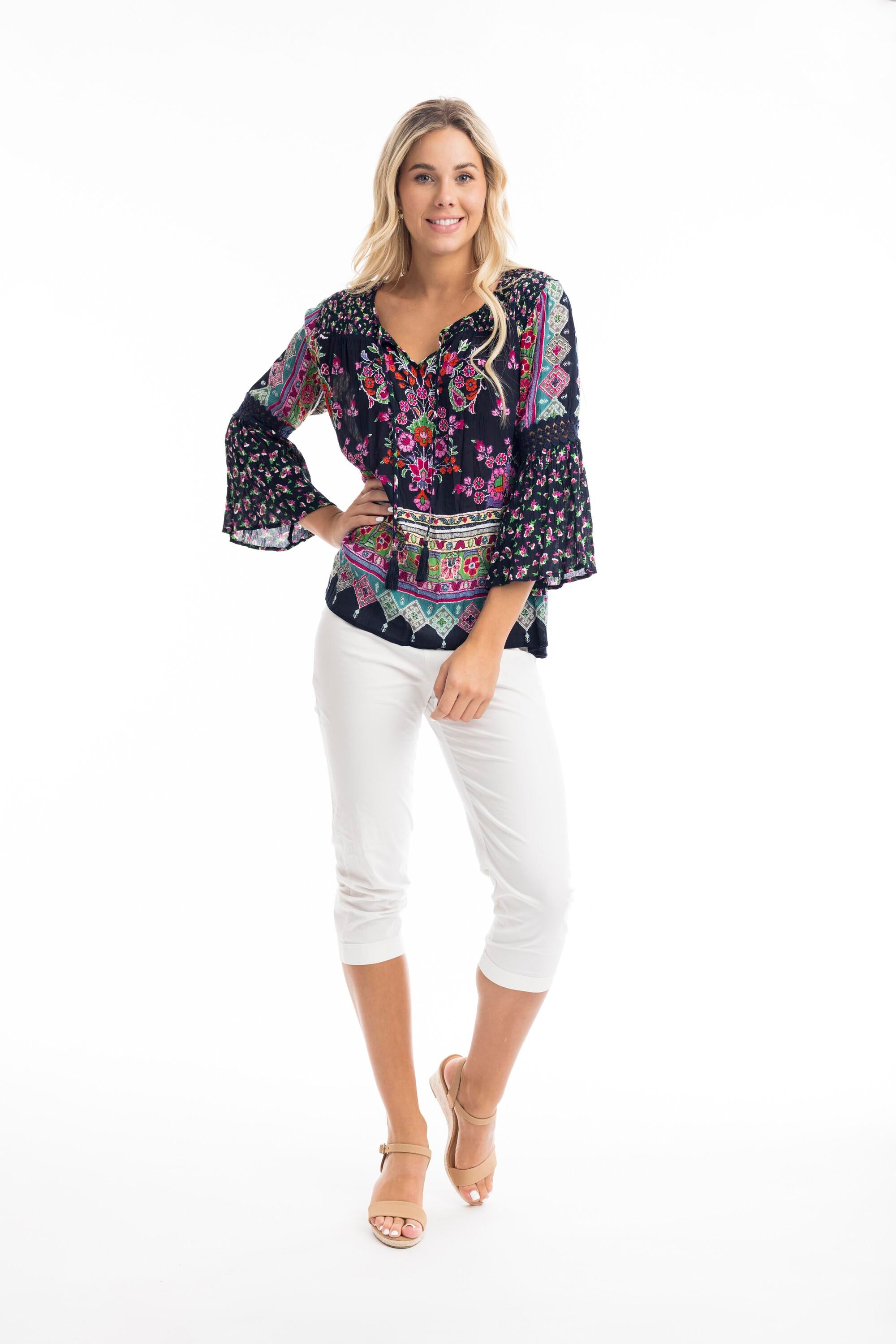 Pusero, Abigail Tapestry Navy