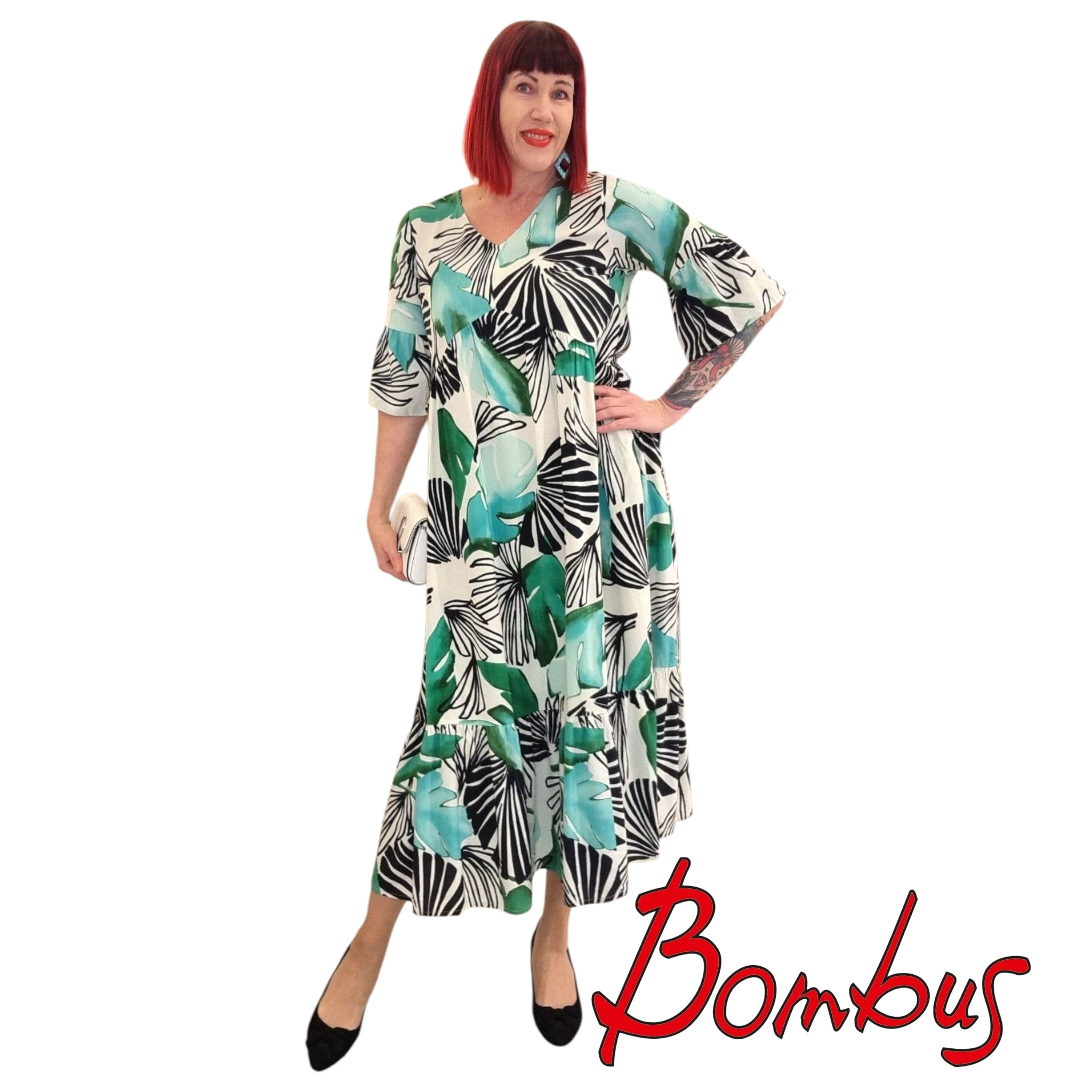 Leninki, Papagayo Green Print
