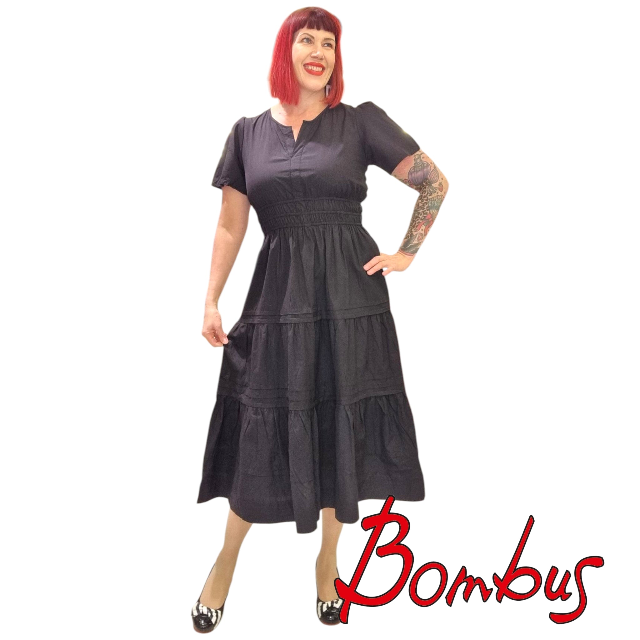 Leninki, Poplin Black