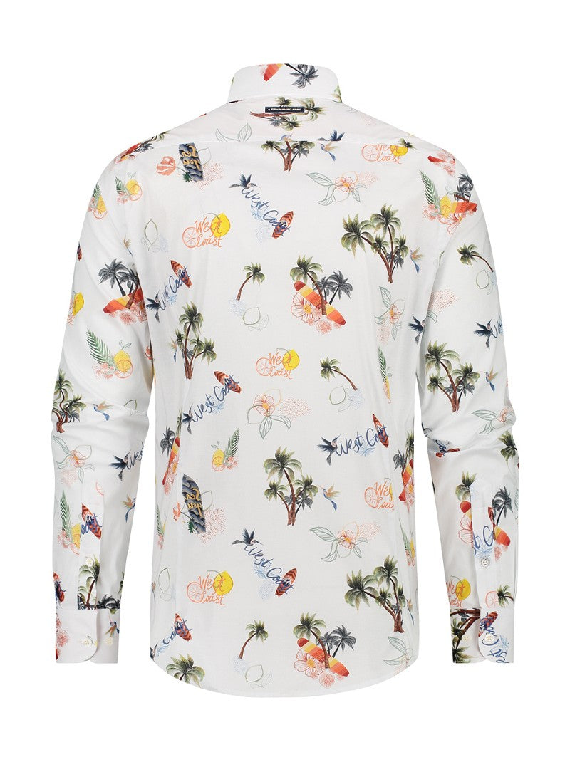 Kauluspaita, Tropical Off-White