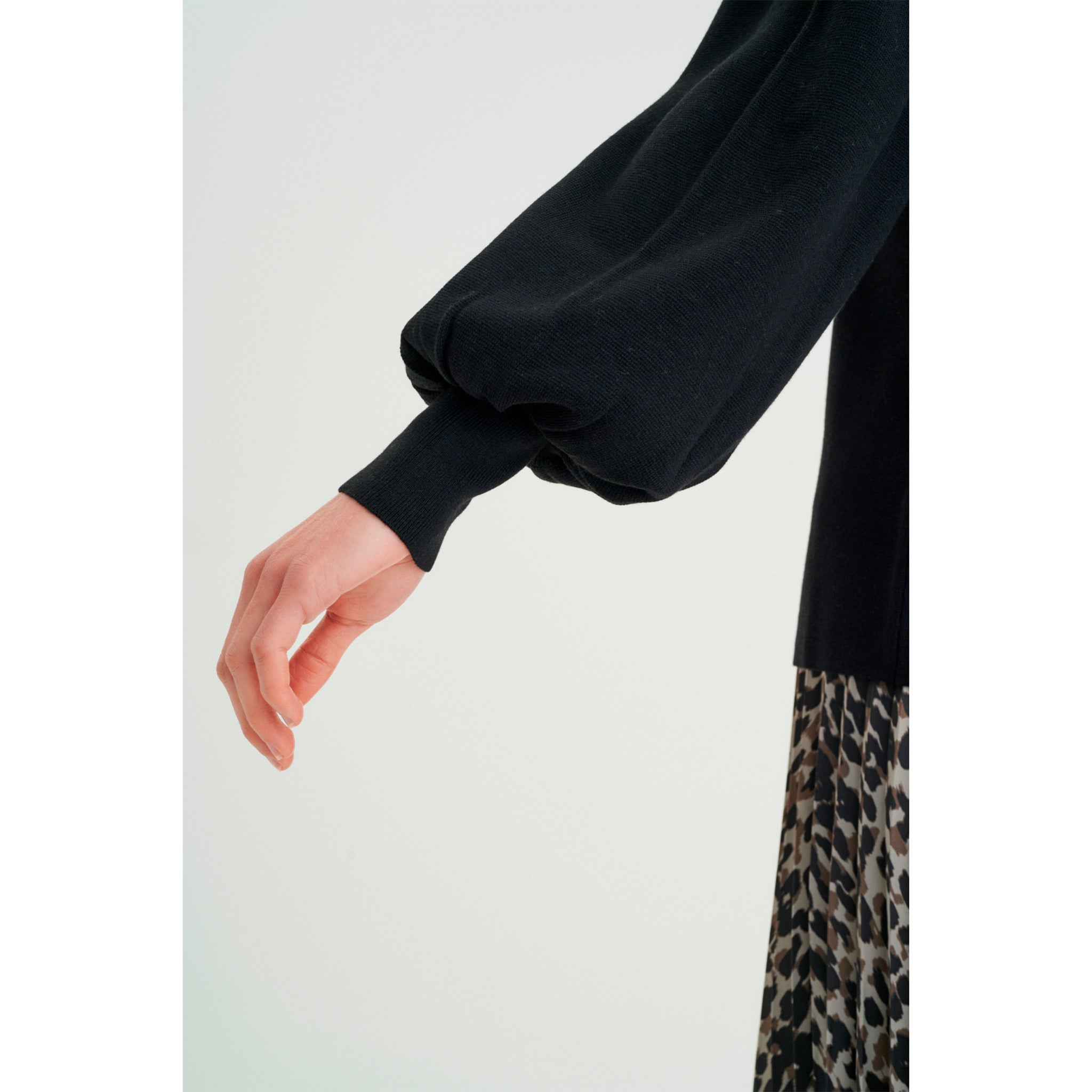 Neule, Sammy Pullover Black