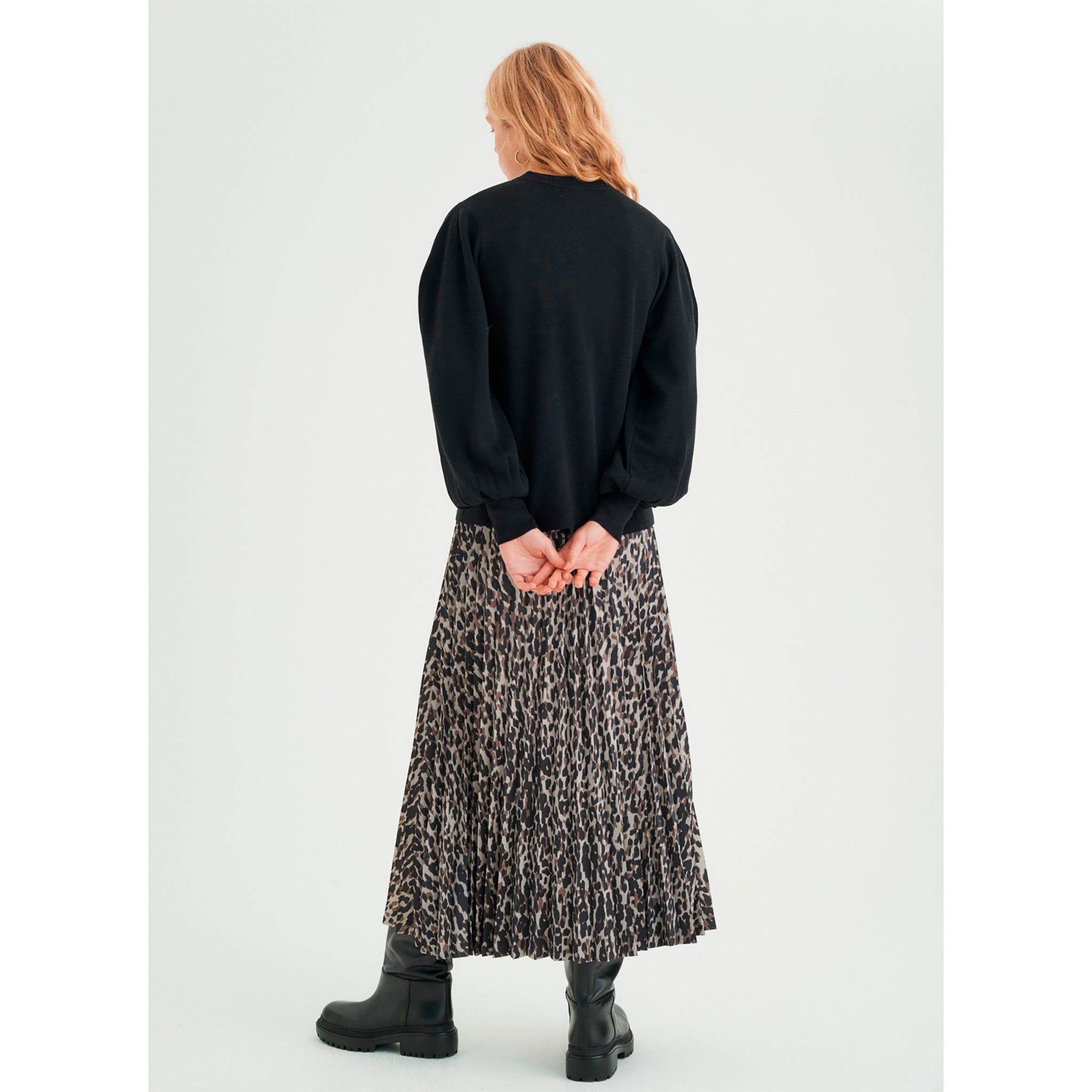 Neule, Sammy Pullover Black