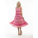 Pinkki mekko Kotor Boho