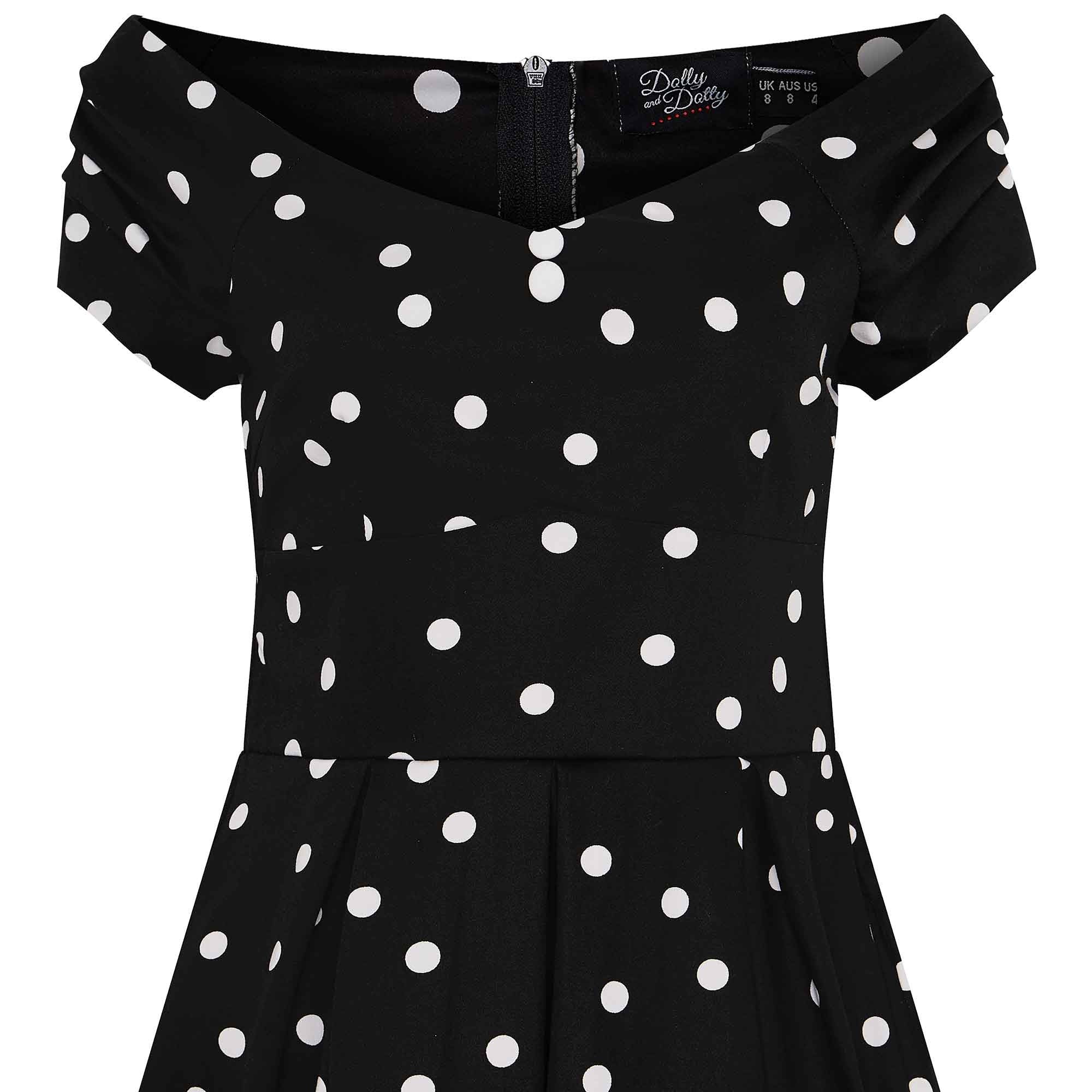 Kellohelmamekko, Lily Polkadot Black