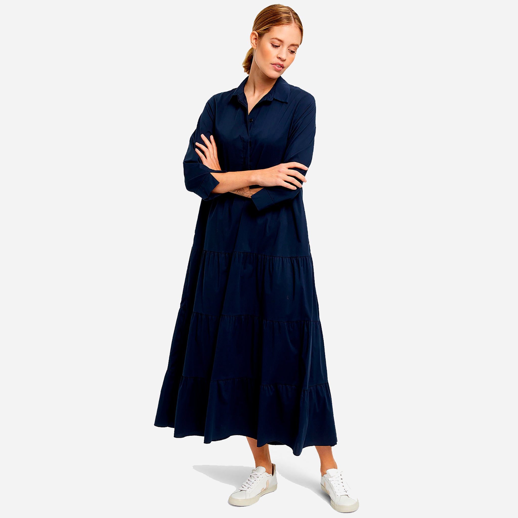 Leninki, Liza Mid Blue