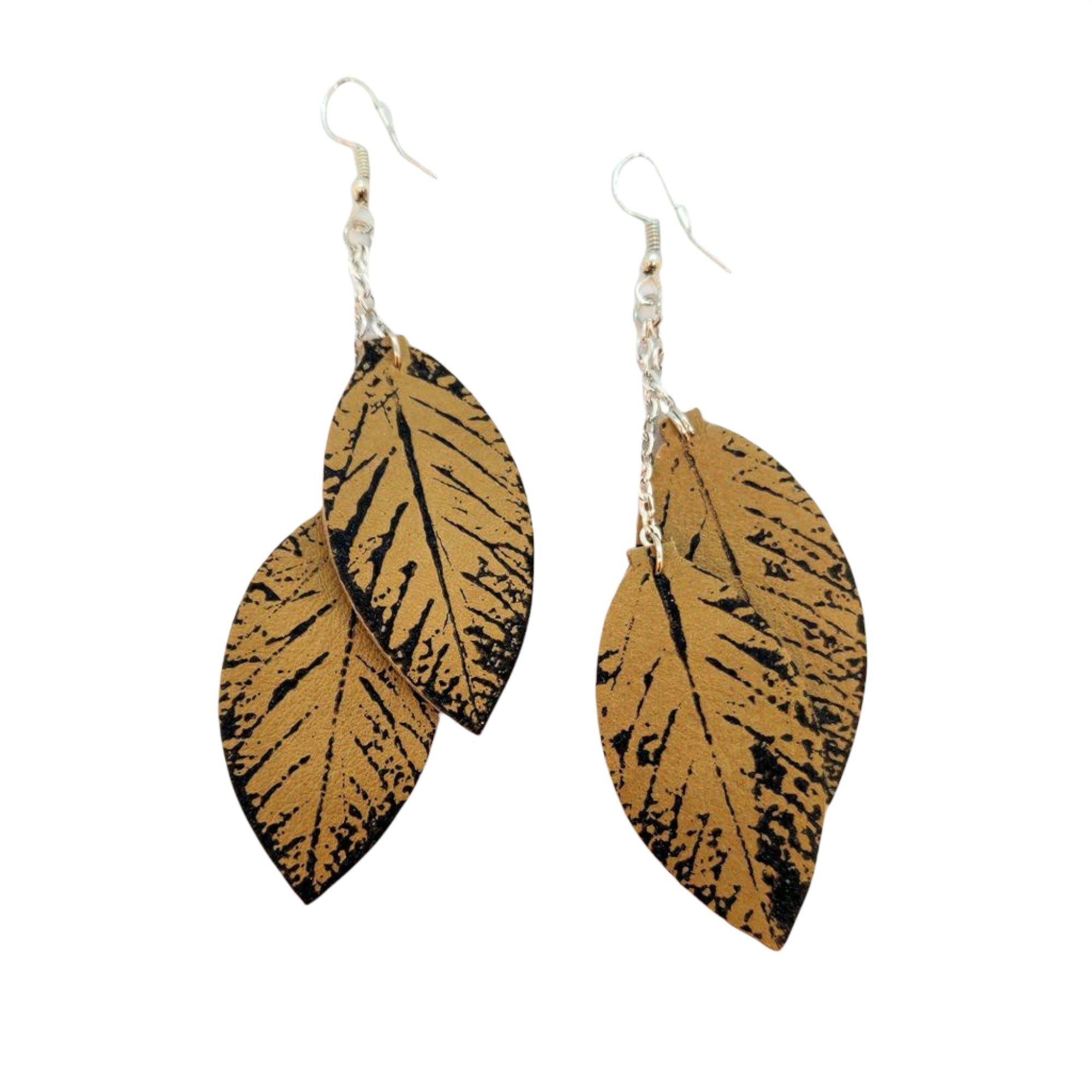 Earrings Double Rose Garden Nude