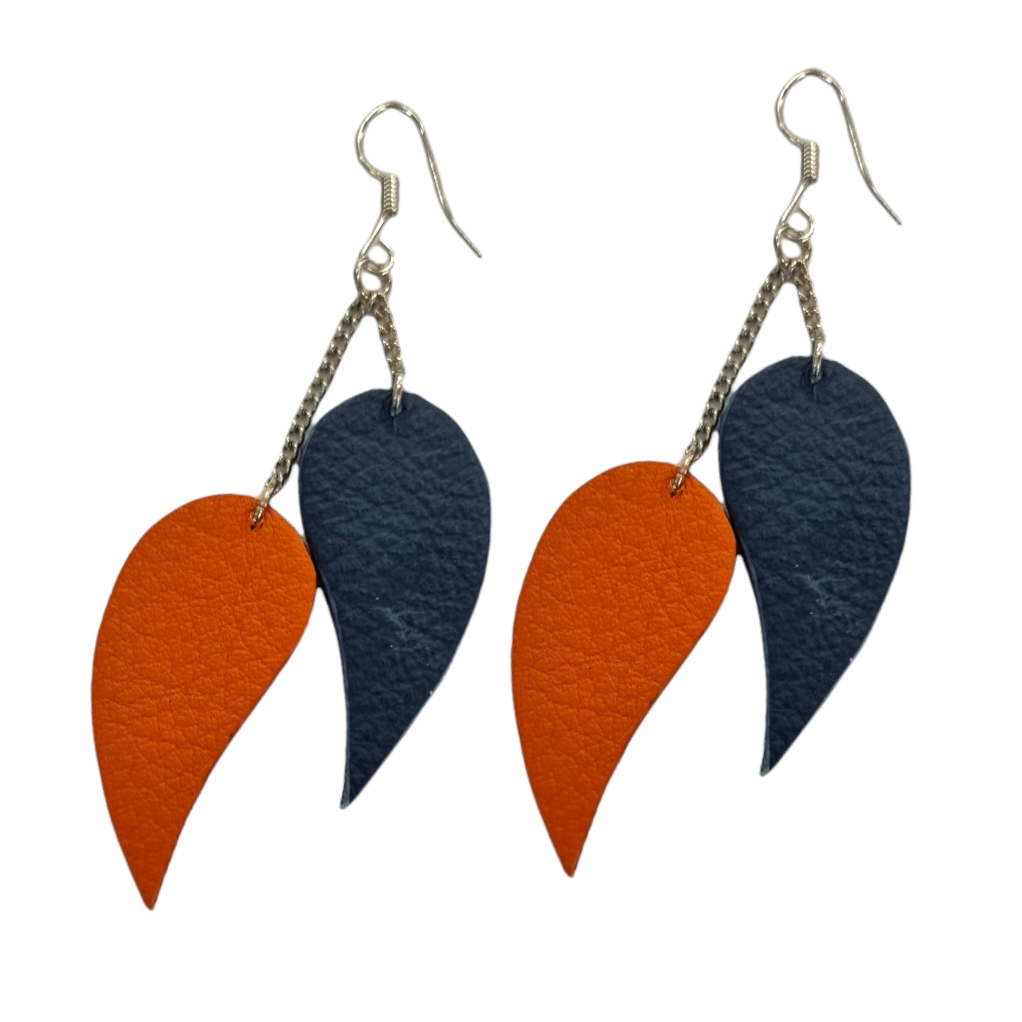Korvakorut, Tear Drops Navy And Orange