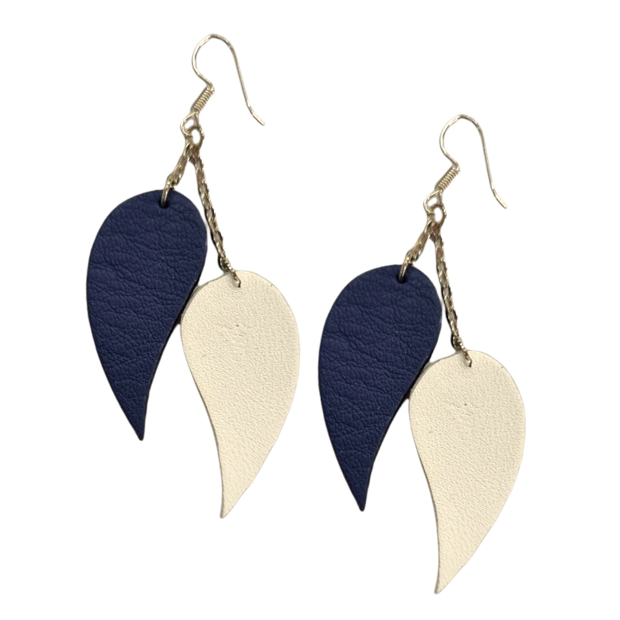 Korvakorut, Tear Drops Navy And White