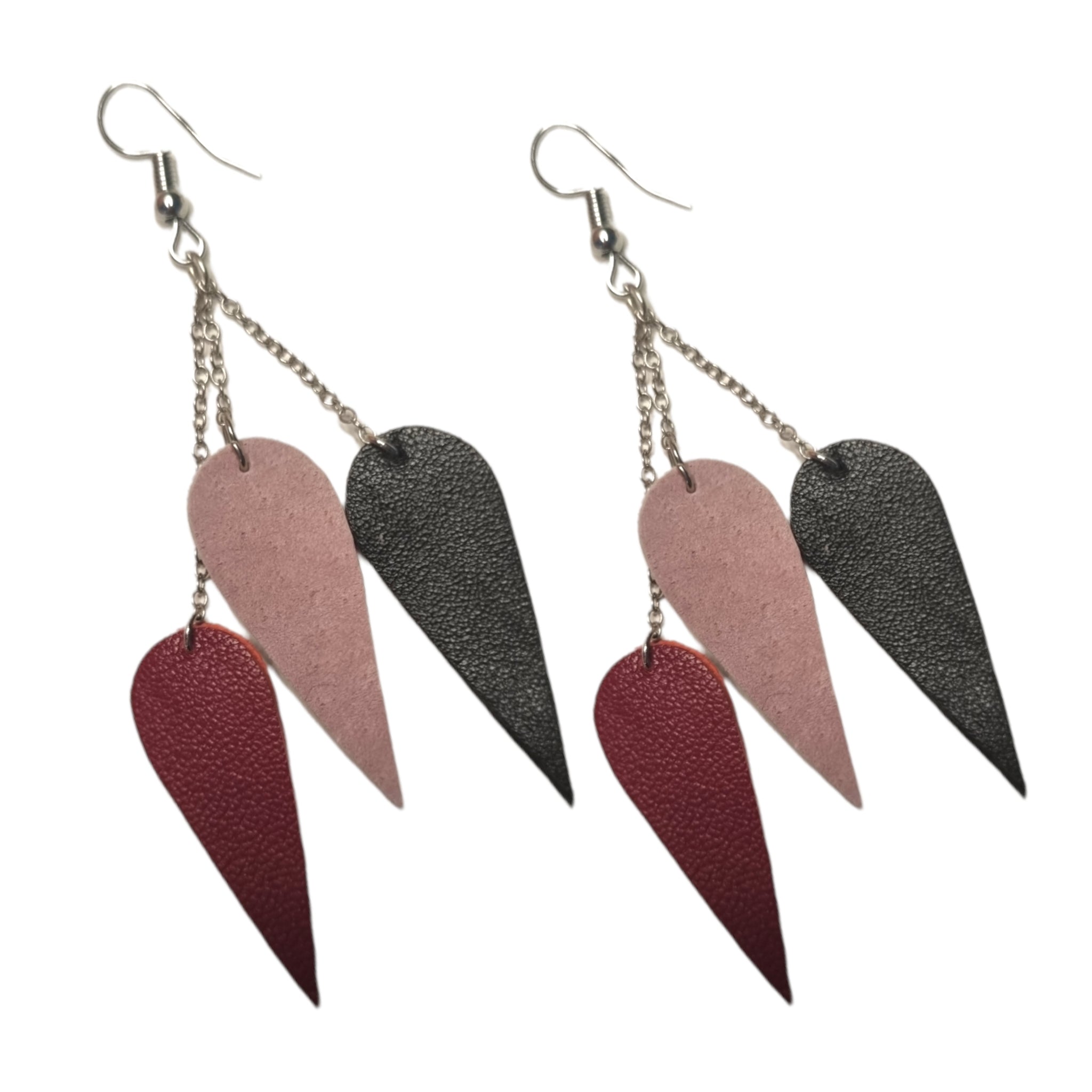 Earrings Rainy Drops Orange