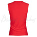 Joseph Ribkoffin punainen, juhlava toppi. Takakuva.