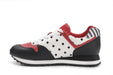 Lola Ramonan sneakerit, malli Serena Crusty. Punaista, mustaa, valkoista, pilkkuja. Sivukuva 2.