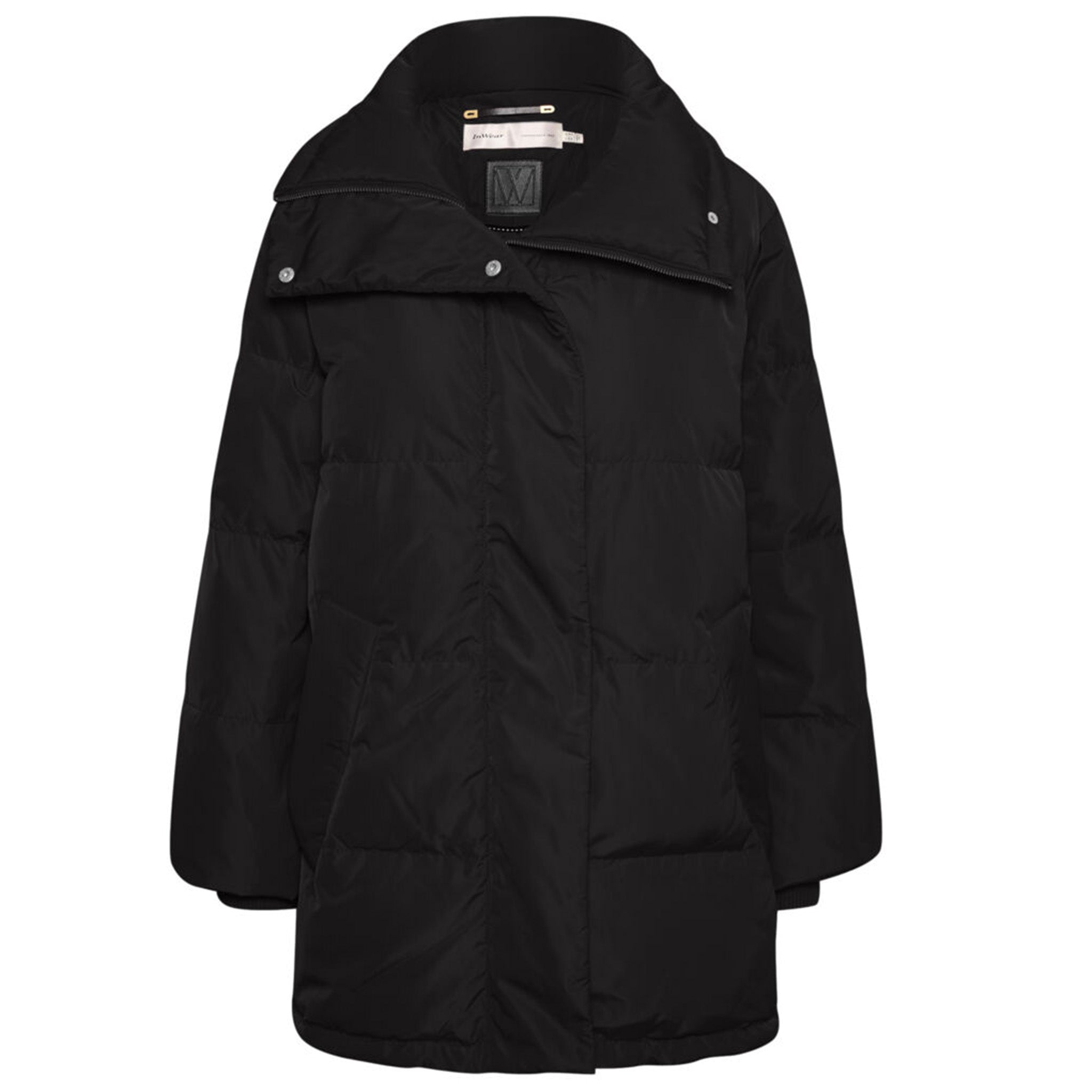 In Wear musta takki Maike Puffer etukuva
