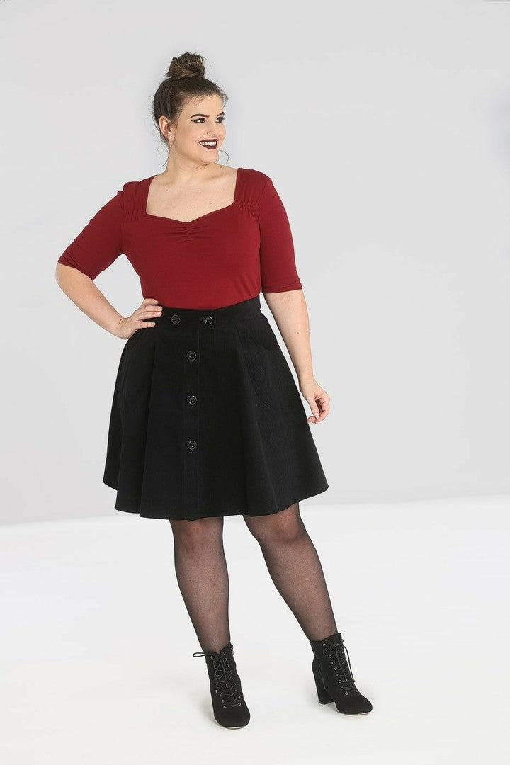 Hame, Wonder Years Mini Skirt Black