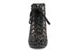 Ankle Boots Winter Platform Block Heels Angie P Hairy - Lola Ramona - Bombus