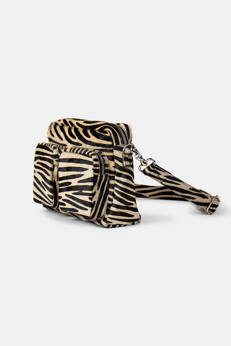 Handbag Arya Fur Zebra - Re:Designed - Bombus