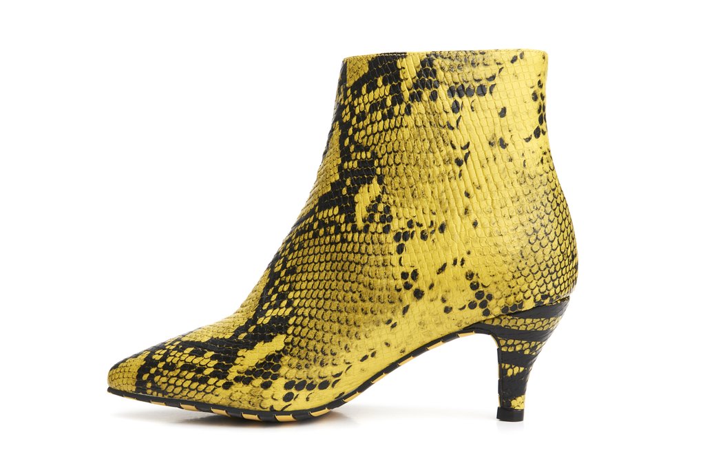 Ankle Boots Pointed Toe Kitten Outback - Lola Ramona - Bombus