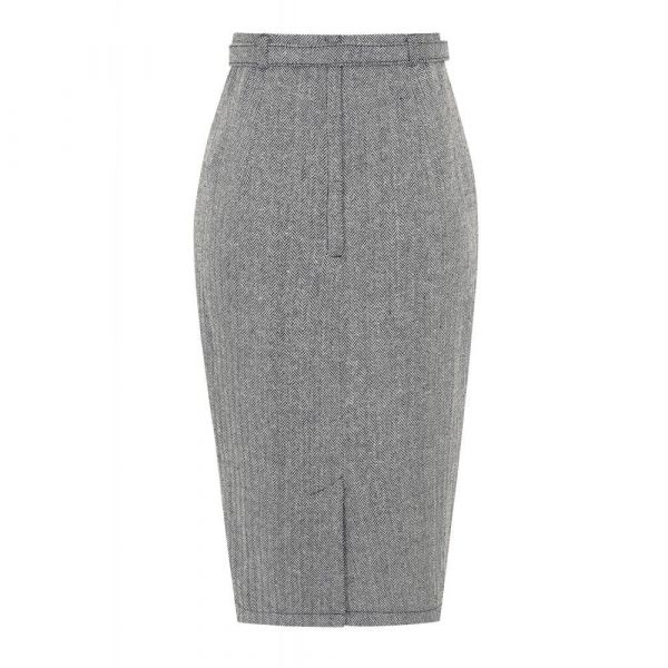 pencil skirt, Agatha Herringbone Skirt