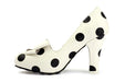 Pumps High Heels June Black Dots - Lola Ramona - Bombus