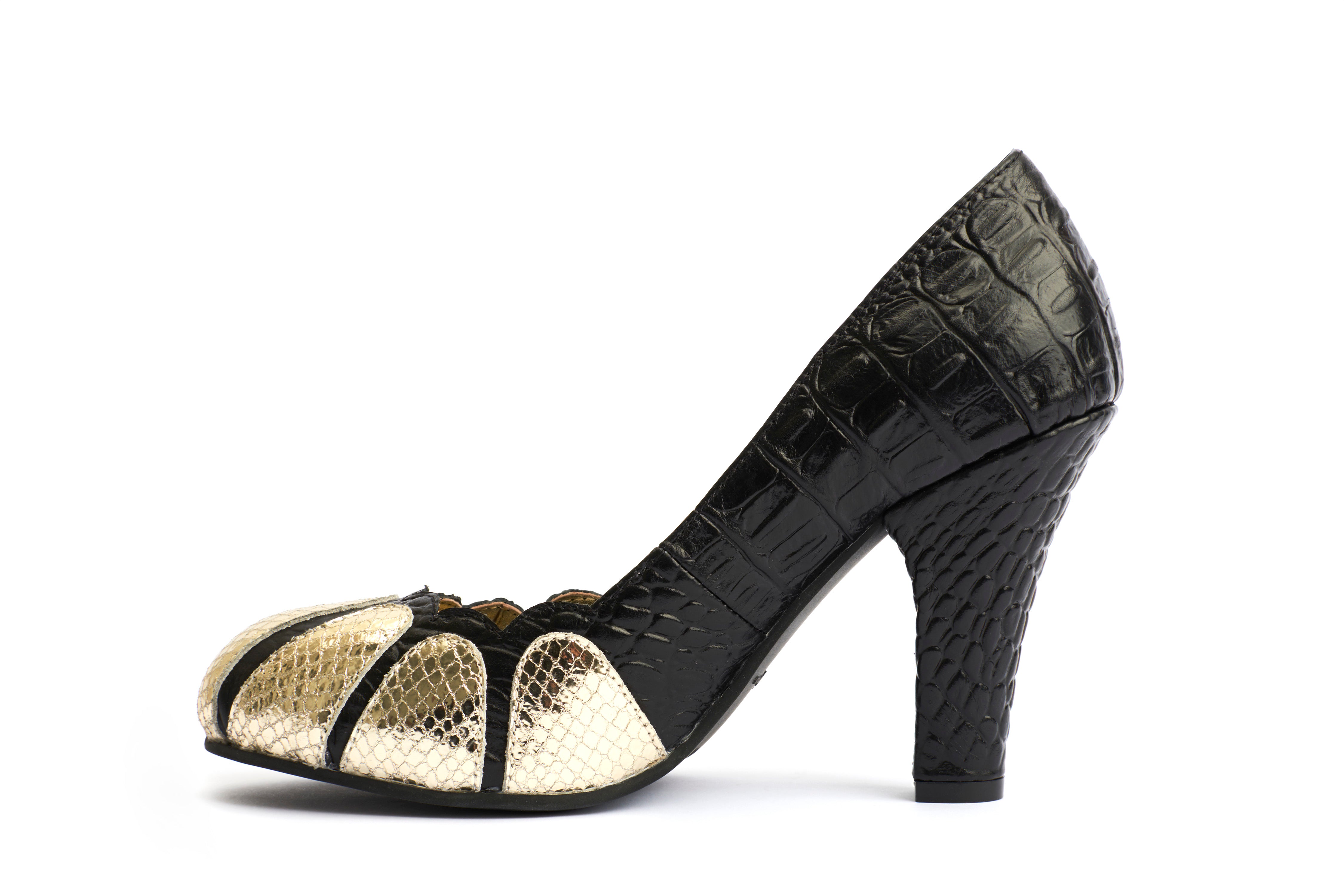 Pumps Fashion High Heels June Golden Years - Lola Ramona - Bombus