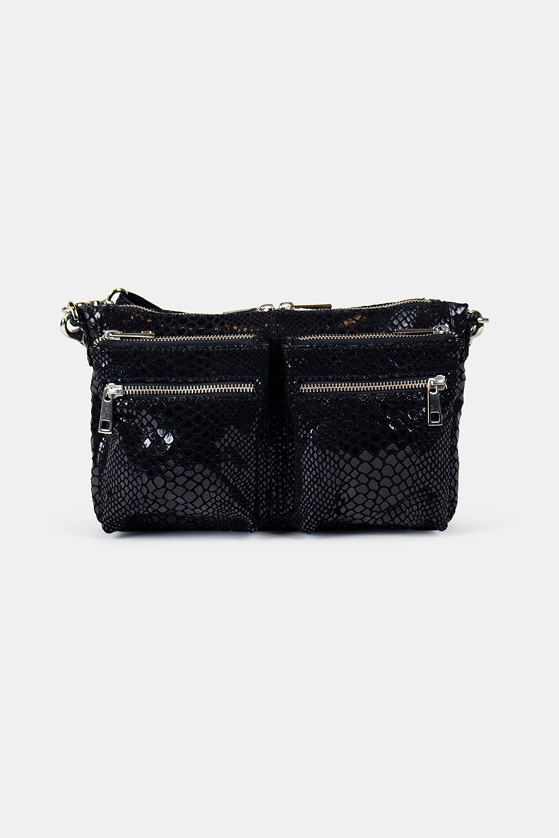 Handbag Lue Snake Black - Re:Designed - Bombus