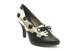 Pumps High Heels Stiletto Dots Silver - Lola Ramona - Bombus